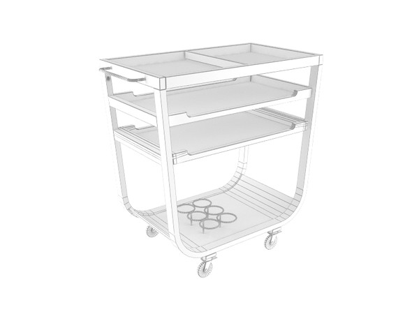 ikea kitchen cart max - Ikea Kitchen cart by 3dlibrary